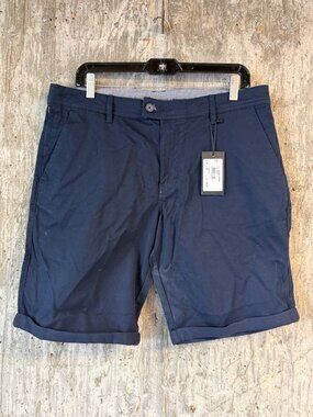 ARMANI EXCHANGE Men's Bermuda Short Size 34 In Navy